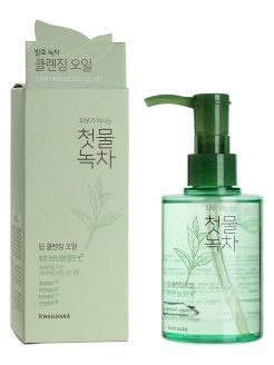 [WELCOS] Гидрофильное масло с зеленым чаем Welcos Green Tea Deep Cleansing Oil
