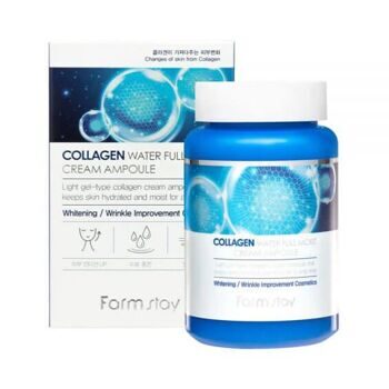 [Farmstay] Крем-сыворотка с коллагеном COLLAGEN WATERFULLMOIST CREAM AMPOULE, 250ml