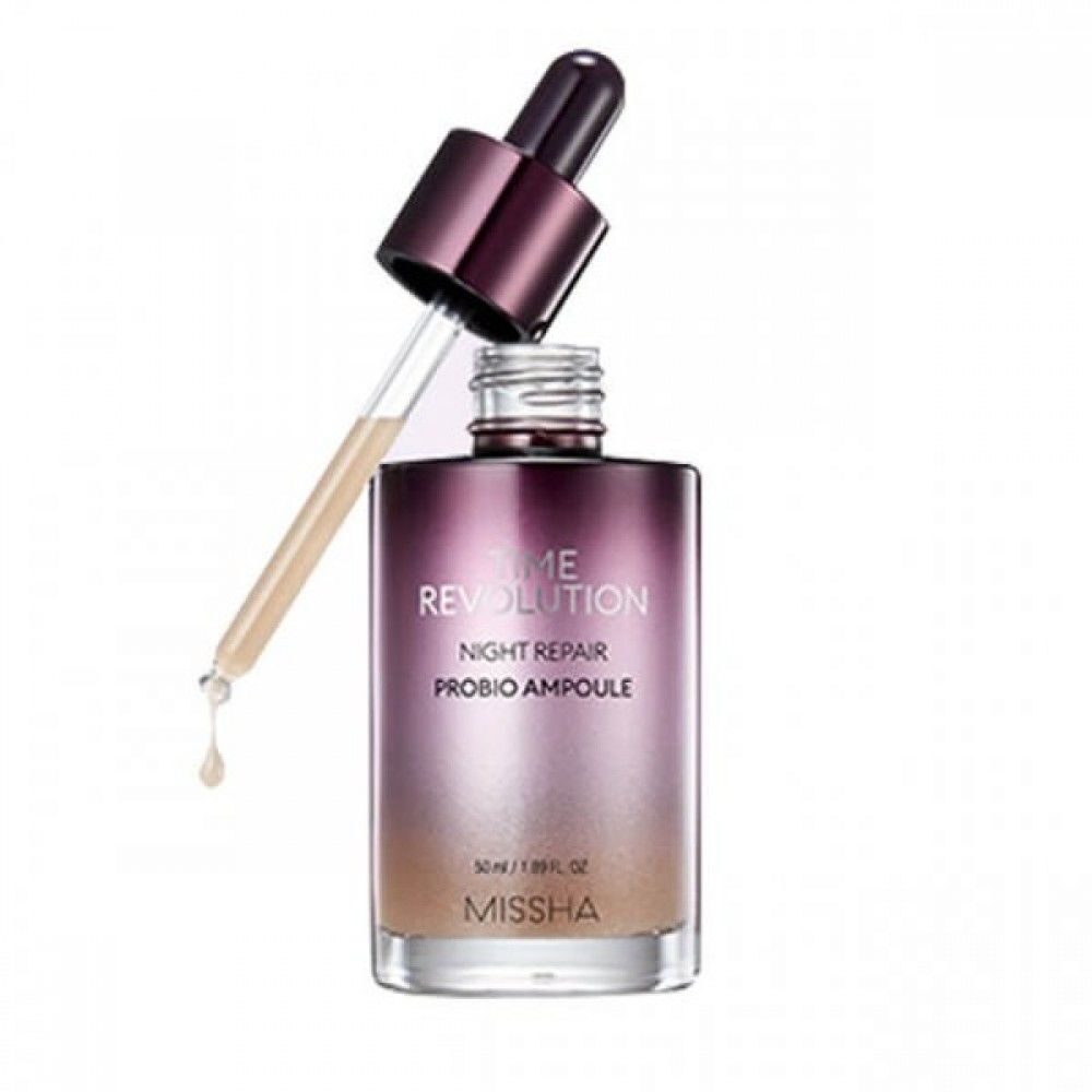[MISSHA] Time Revolution Night Repair Probio Pupple Ample Знаменитая "фиолетовая" ампула, 50мл