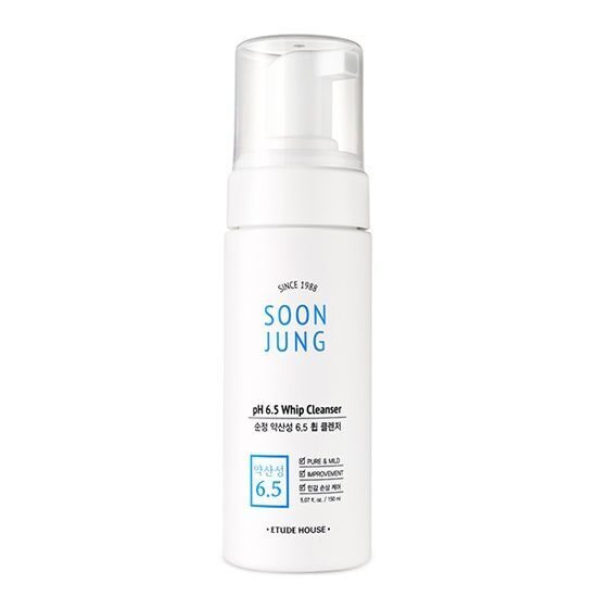 [ETUDE HOUSE] Пенка для умывания Soon Jung PH6,5 Whip cleanser, 150ml