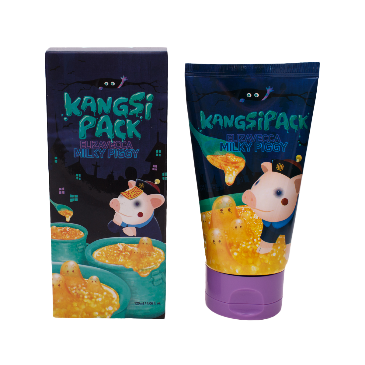 [Elizavecca] Маска д/лица с 24-каратным золотом ВОЛШЕБНАЯ Kangsi Pack, 120 мл