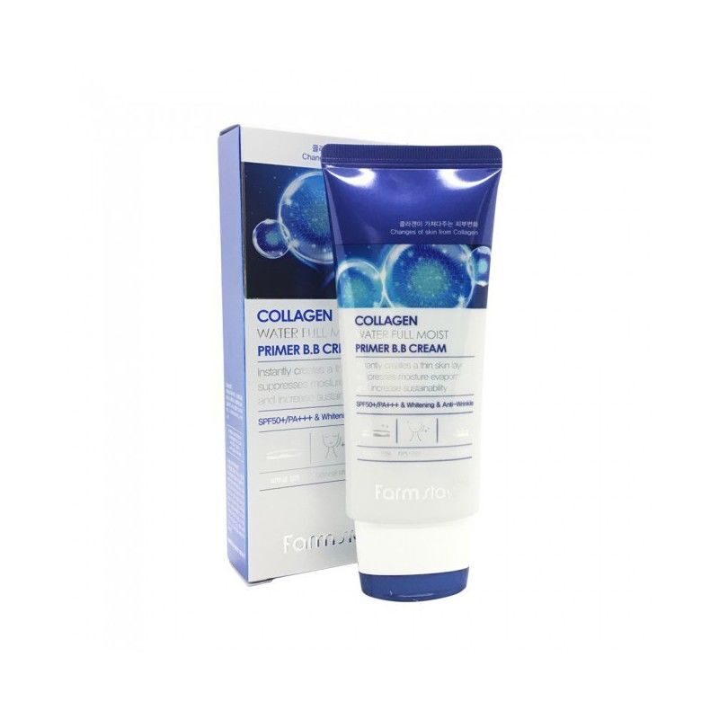 [FarmStay] Collagen Water Full Moist Primer BB Cream SPF50 PA+++, 50ml