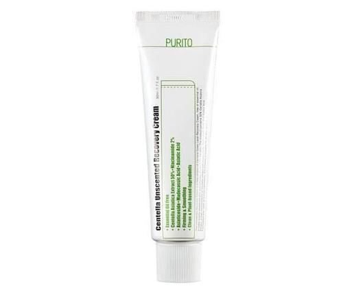 [PURITO] Centella Unscented Recovery Cream Восстанавливающий крем для лица без запаха 50ml