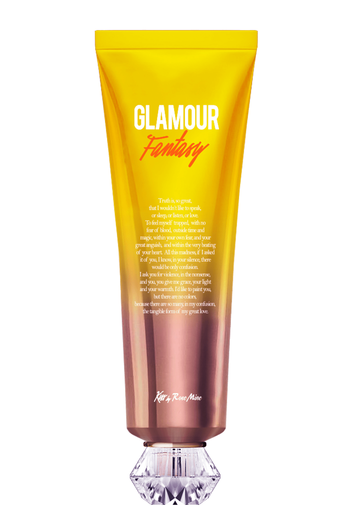 [Kiss by Rosemine] Крем для тела АРОМАТ СПЕЛЫХ ФРУКТОВ Fragrance Cream - Glamour Fantasy, 140 млl