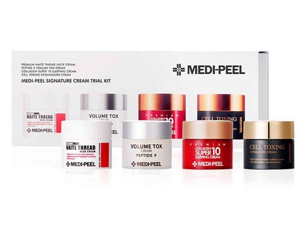 [MEDI-PEEL] Набор миниатюр кремов medi-peel signature cream trial kit 4 шт*10г