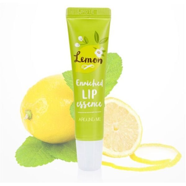 [WELCOS] Бальзам для губ с экстрактом лимона Around me enriched lip essence lemon