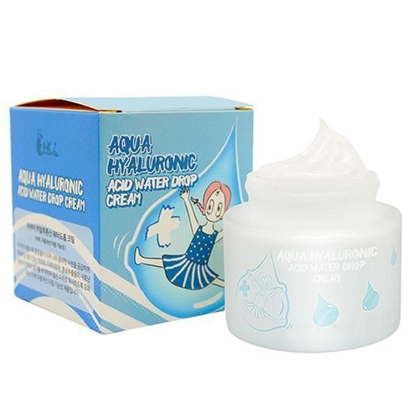 [Elizavecca] Крем д/лица увлажняющий ГИАЛУРОНОВАЯ КИСЛОТА Aqua Hyaluronic Acid Water Drop, 50 мл