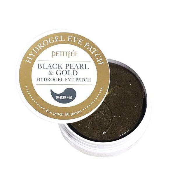 [PETITFEE] Набор патчей д/век гидрогел. ЖЕМЧУГ/ЗОЛОТО Black Pearl&Gold Hydrogel Eye Patch, 60 шт