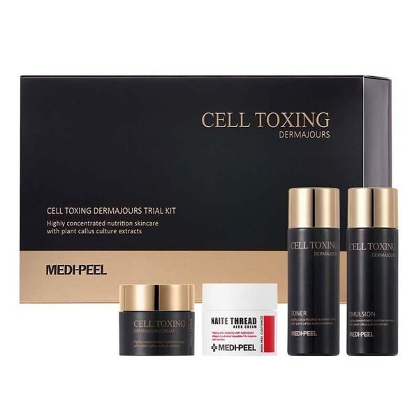 [MEDI-PEEL] Набор омолаживающих миниатюр для лица и шеи Cell Toxing Dermajours trial kit