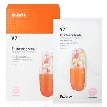 [Dr.Jart+] Витаминизированная осветляющая маска (оранж) Dr.Jart+ V7 Toning Mask 5шт