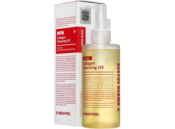 [MEDI-PEEL] Гидрофильное масло с лактобактериями Medi-Peel Red Lacto Collagen Cleansing Oil