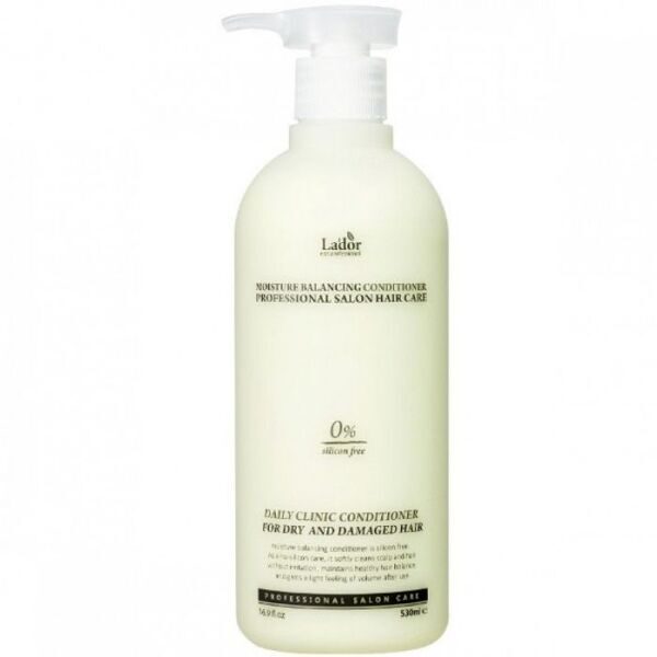 [LADOR} Увлажняющий бессиликоновый бальзам Moisture Balancing Conditioner 530ml