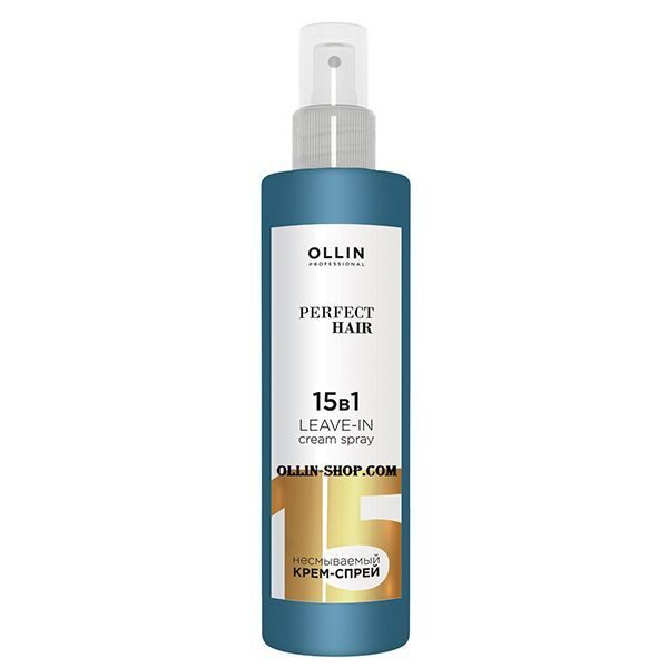 [Ollin] Крем-спрей для волос PERFECT HAIR многофункциональный 15 в 1 несмываемый, 250 мл